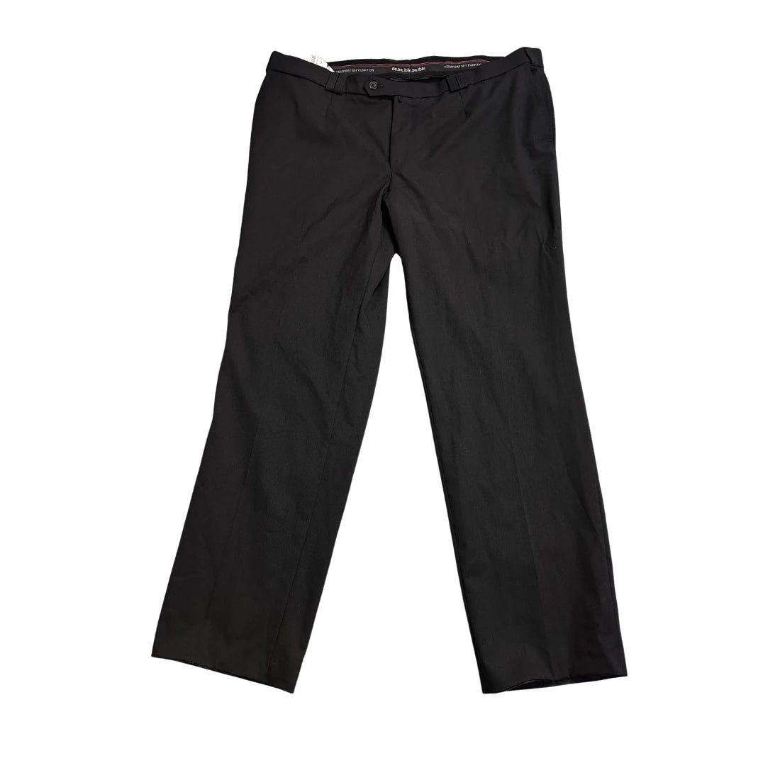 Flexible® Black Stretch Formal Trousers