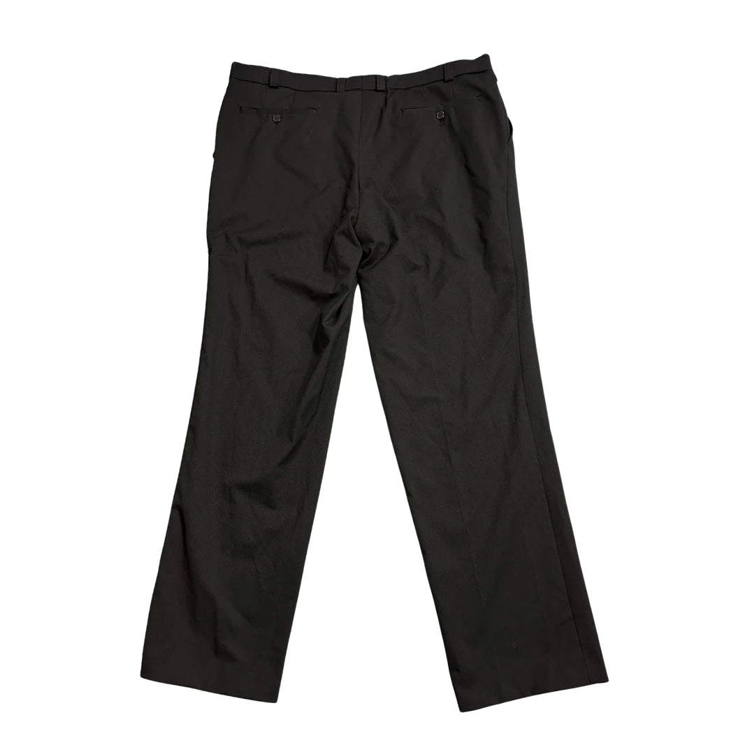 Flexible® Black Stretch Formal Trousers