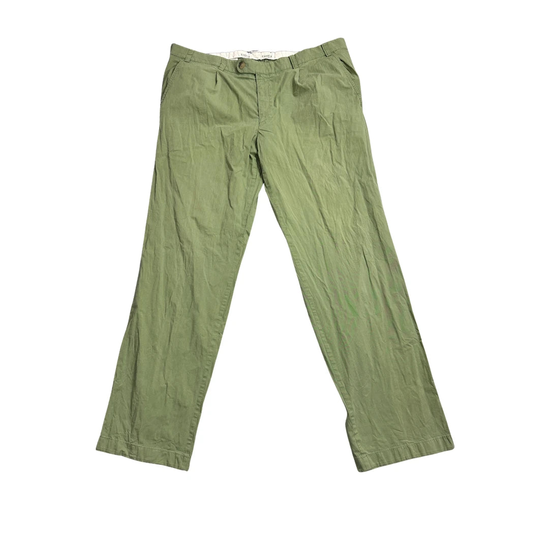 Eurex® Olive Green Casual Chino Pants
