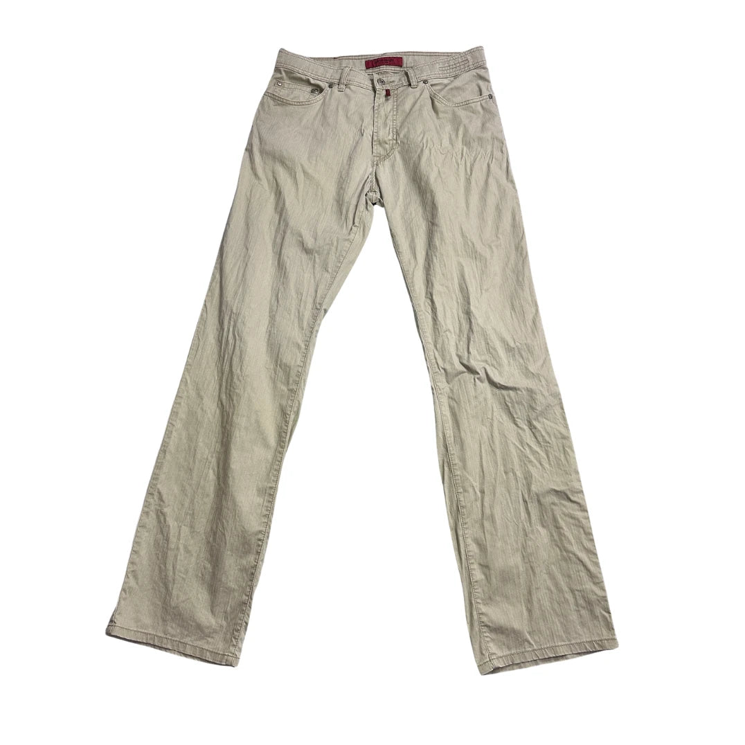 Pierre Cardin® Beige Straight Fit Jeans