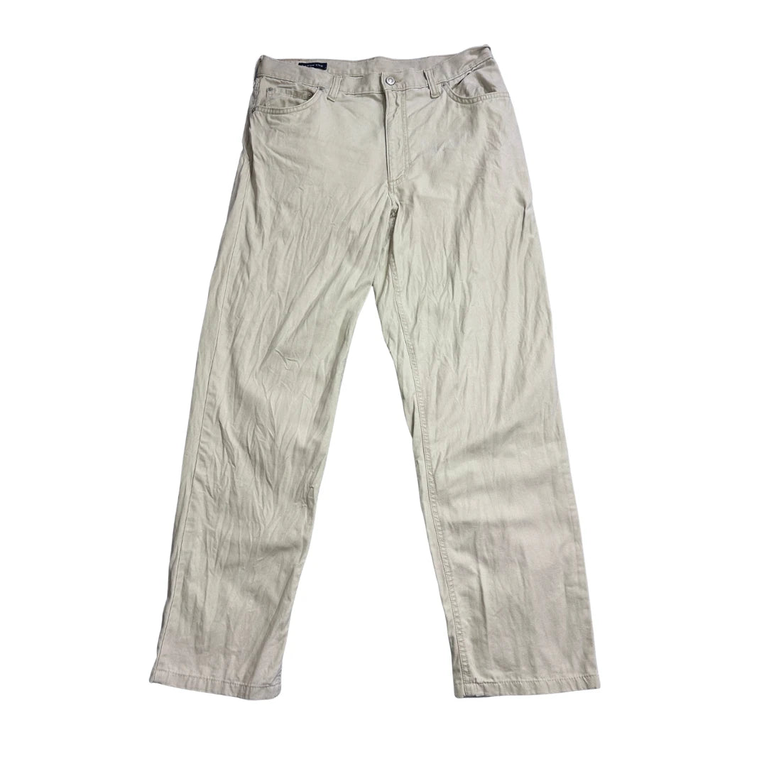 Lands' End® Light Beige Casual Jeans