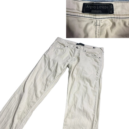 Angelo Litrico® Off White Casual Jeans