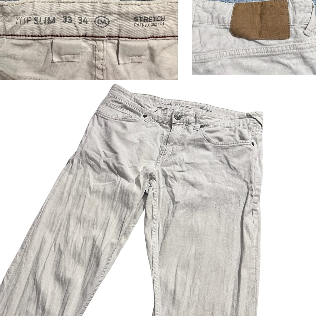 Stretch® White Slim  Jeans