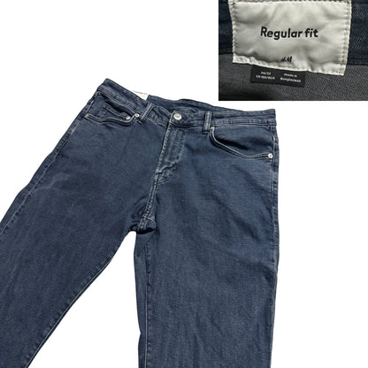 H&M® Dark Blue Regular Fit Jeans