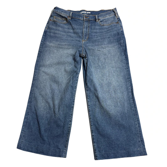 Lands End® Wide Leg Jeans