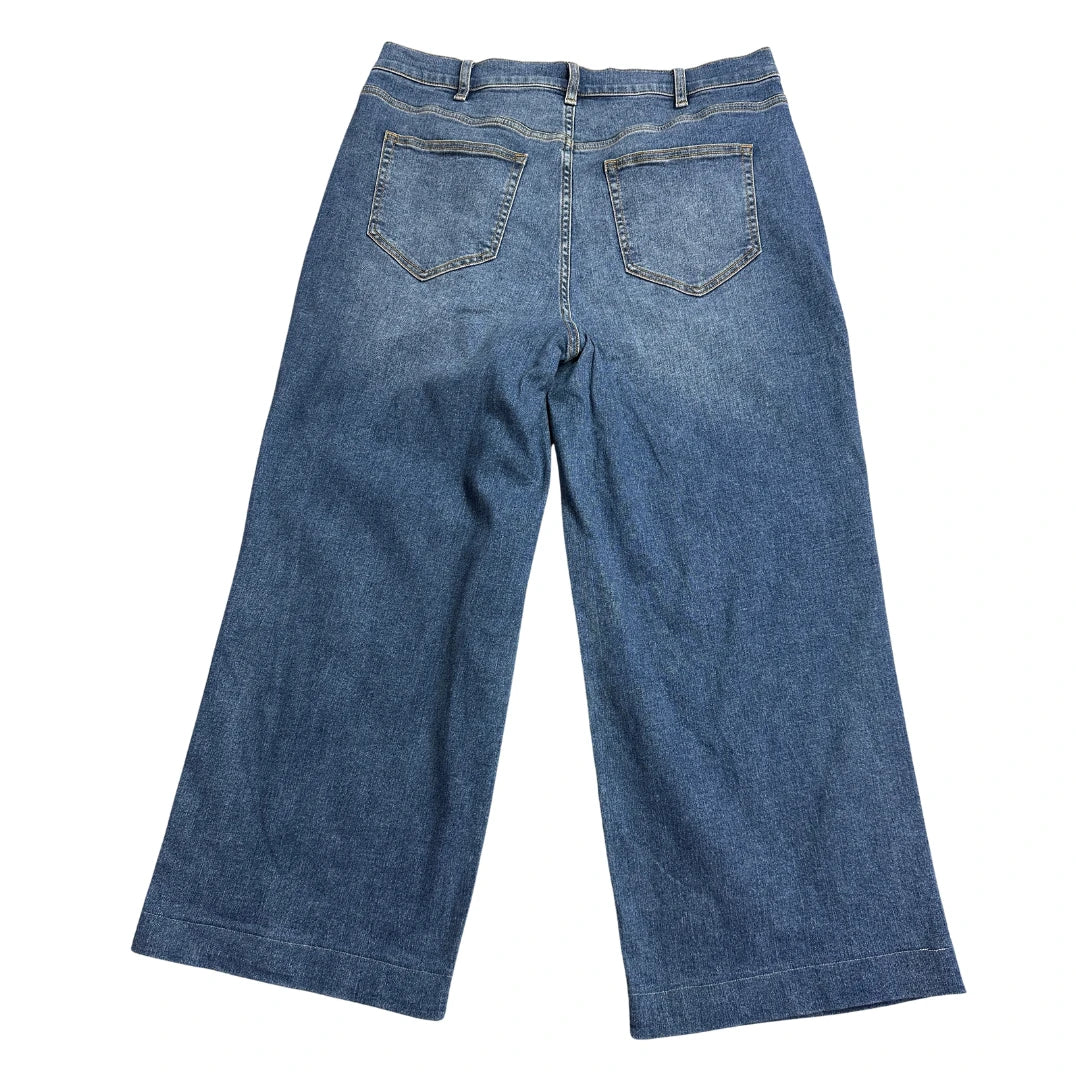 Lands End® Wide Leg Jeans