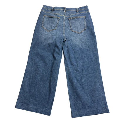 Lands End® Wide Leg Jeans