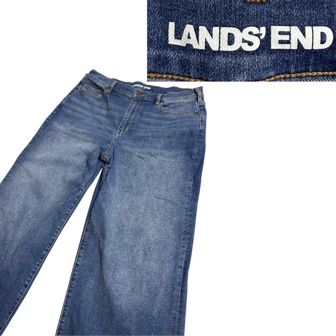 Lands End® Wide Leg Jeans