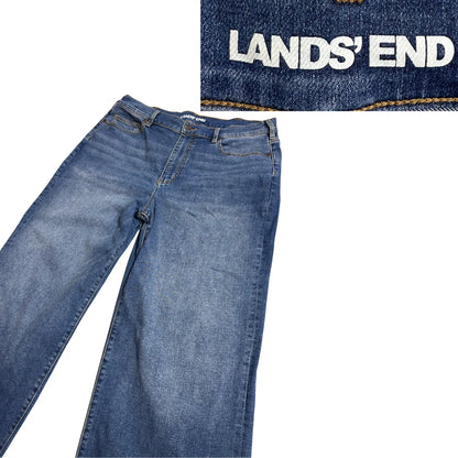 Lands End® Wide Leg Jeans
