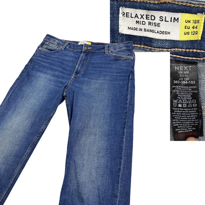 Next® Relaxed Slim Jeans