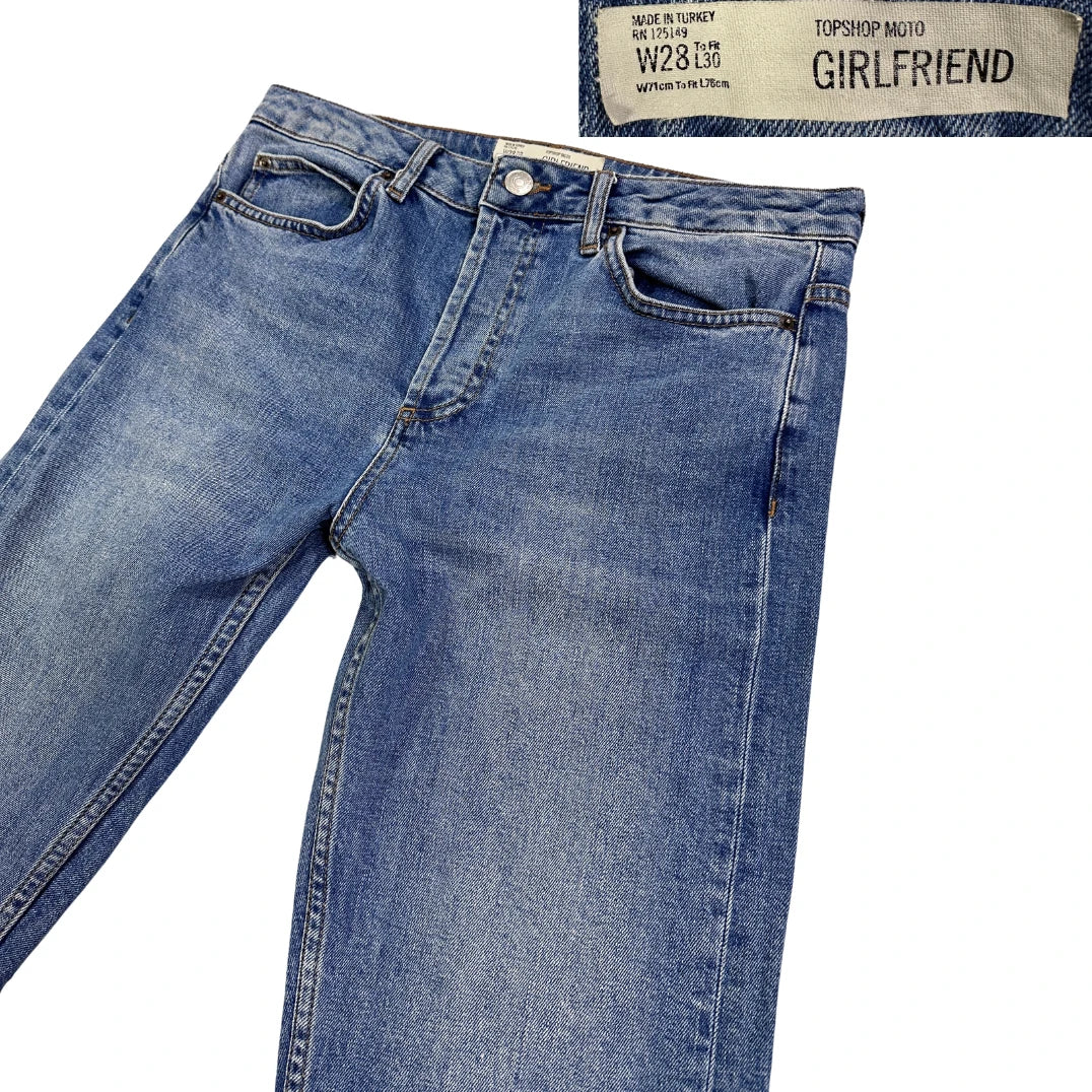 TOPSHOP® MOTO Girlfriend Jeans