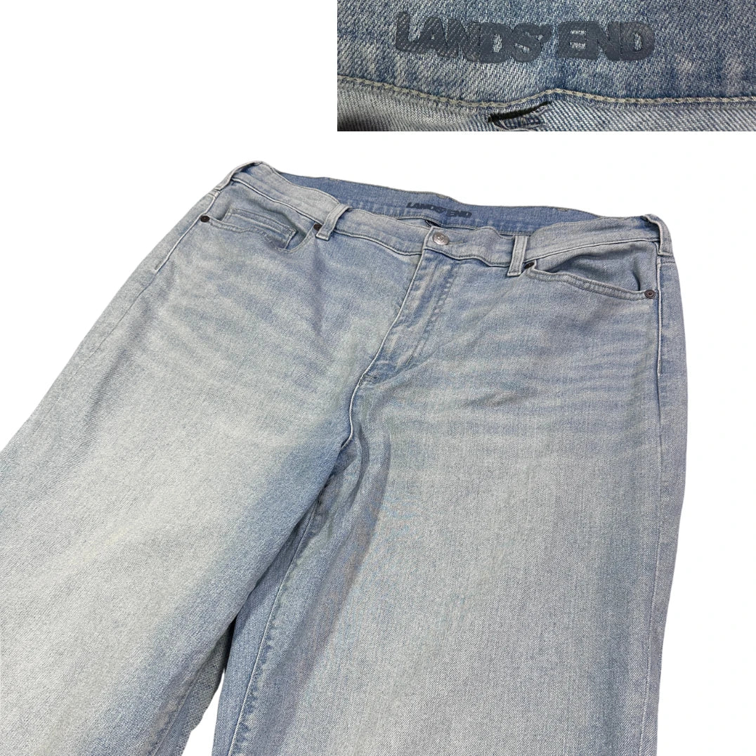 Lands' End® Wide Leg Jeans
