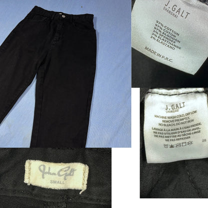 J Galt® Black Skinny Jeans-S