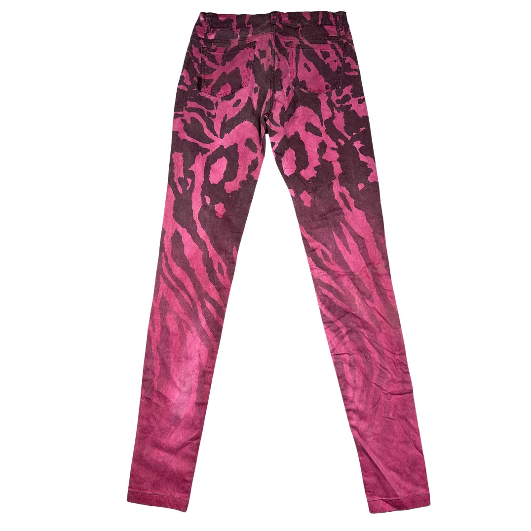 Religion® Pink Patterned Skinny Jeans