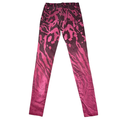 Religion® Pink Patterned Skinny Jeans