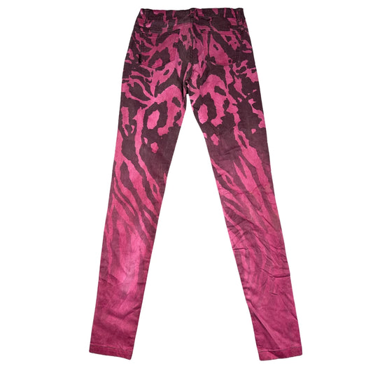 Thrift-and-treasures Pink Women's Skinny Jeans Ladies Pants