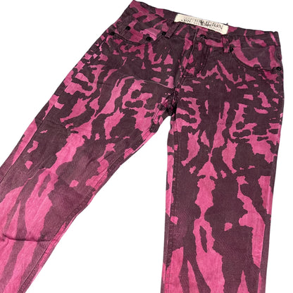 Religion® Pink Patterned Skinny Jeans