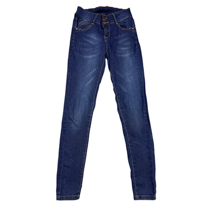 Unbranded Dark Blue Jeans Double Button