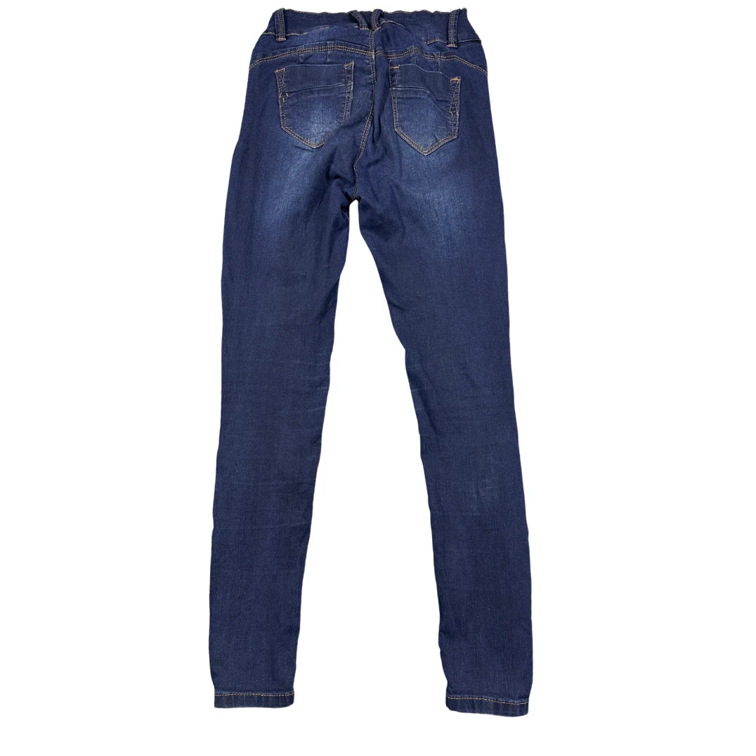 Unbranded Dark Blue Jeans Double Button