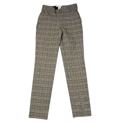 89th Madison® Grey Plaid Pants