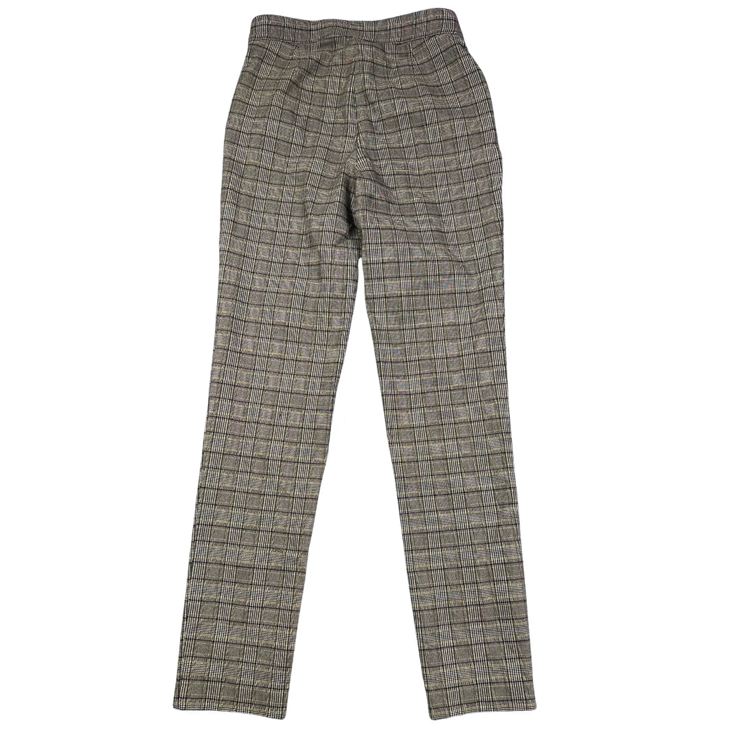 89th Madison® Grey Plaid Pants