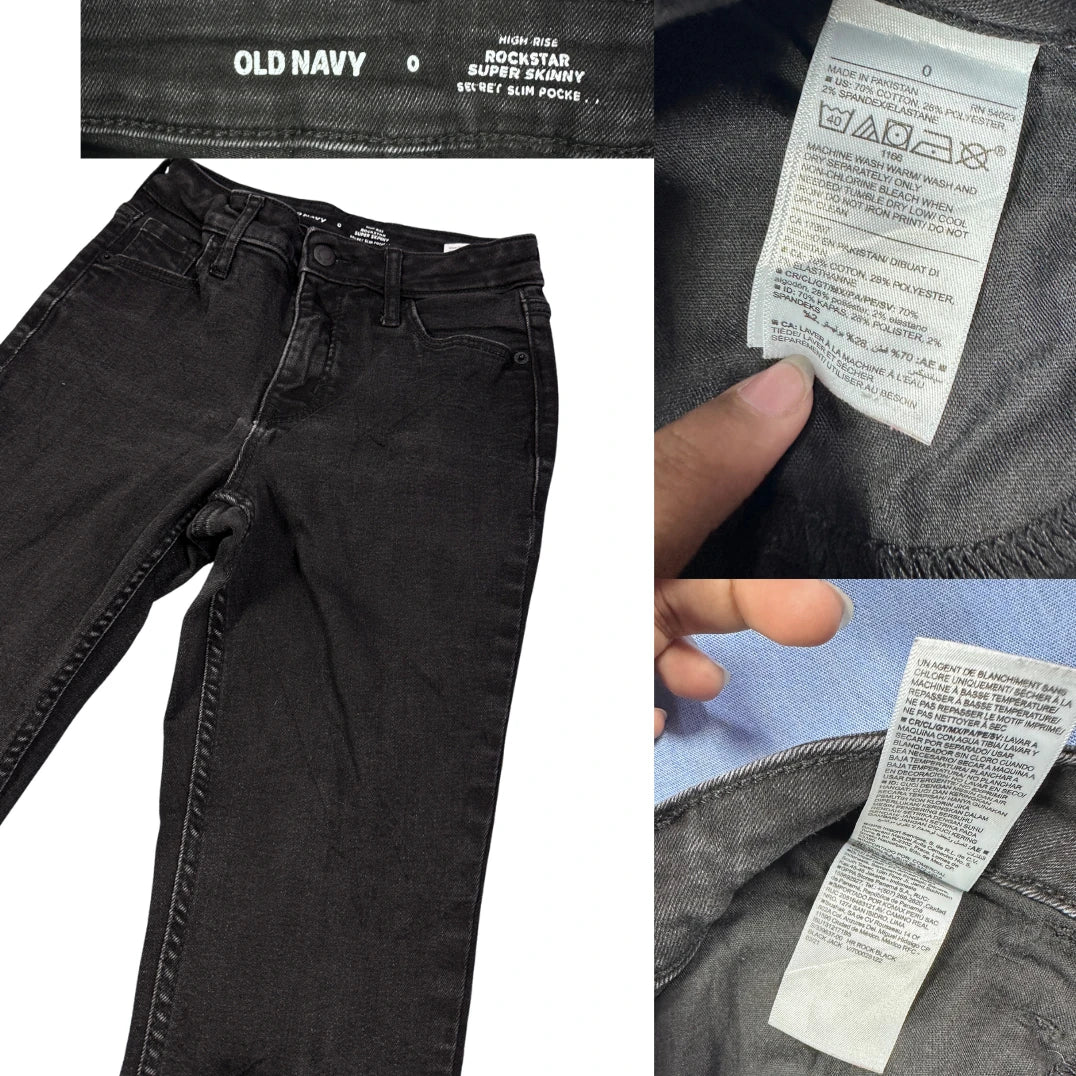Old Navy® Black Jeans Rockstar