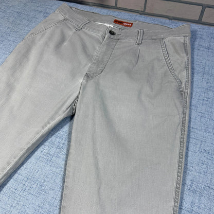 Emilio Adani Gray Men's Chino Pants Men