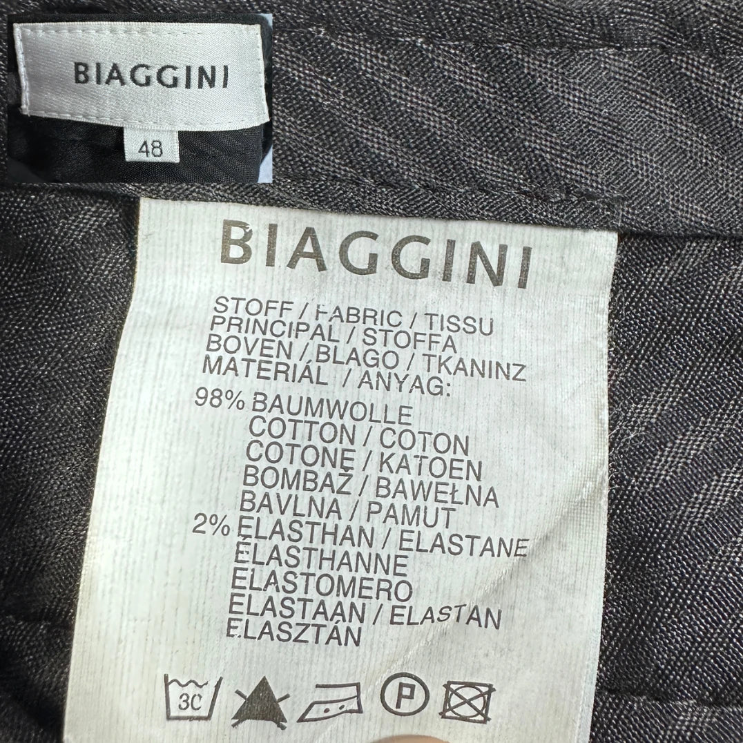 Biaggini Black Men's Pants Straight Men
