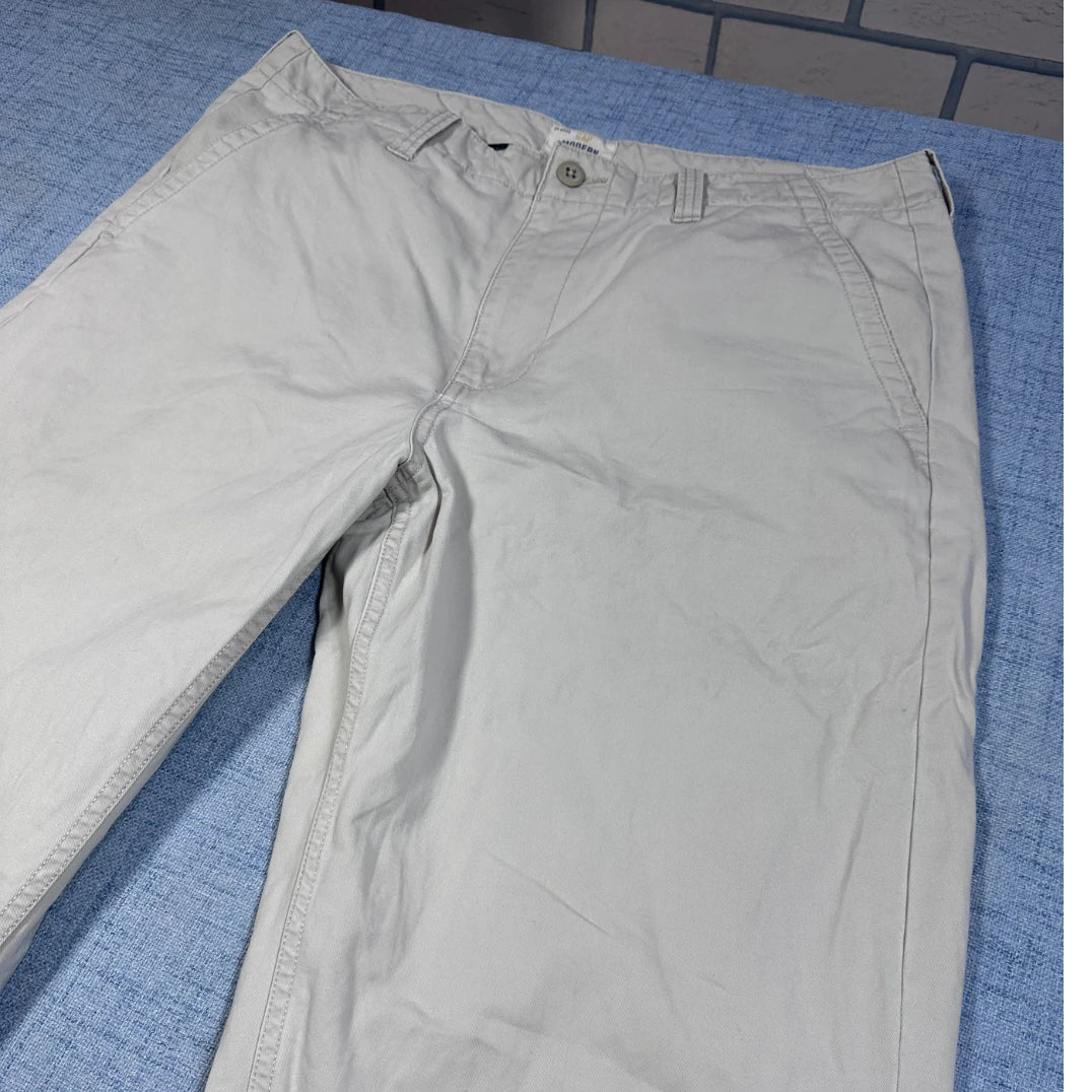 Gap White Men's Modern Hipster Men Pants