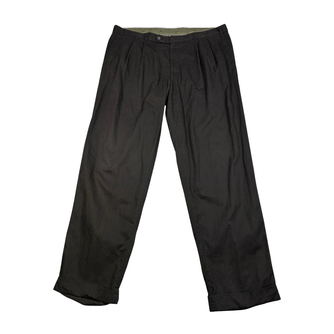 Hiltl Black Men's Dress Pants Men