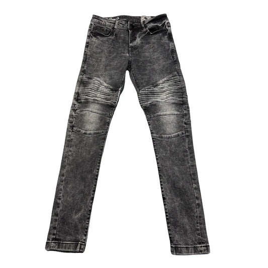 Union Wares Black Men's Jeans Skinny Men Pants