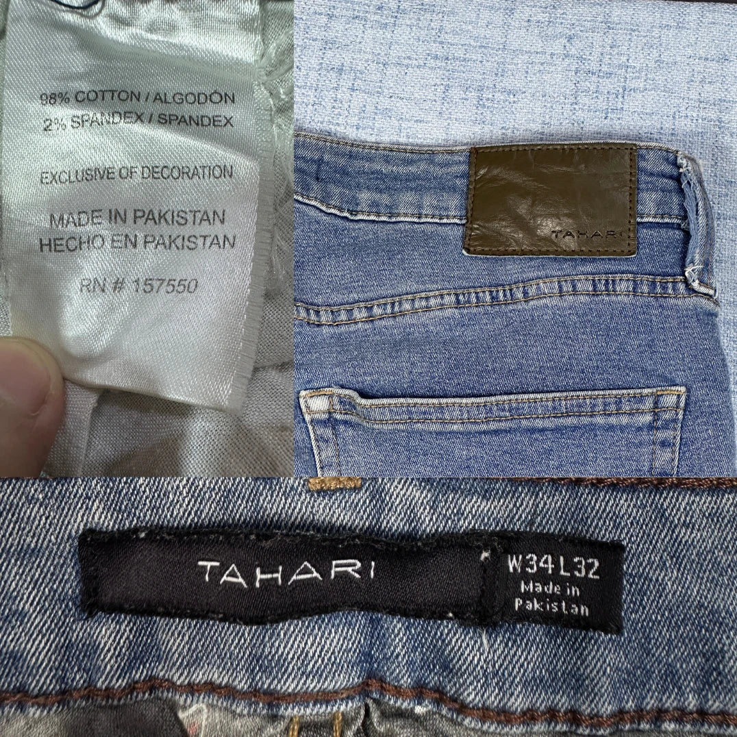 Tahari® Light Blue Jeans Stretch