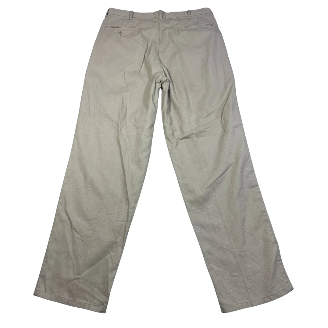 Retro® Khaki Chino Pants Pleated