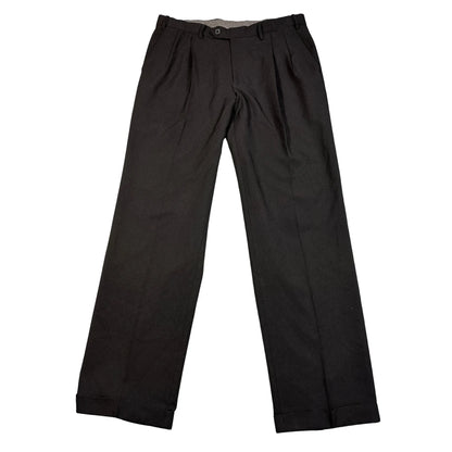 M&S® Black Trousers Regular Fit