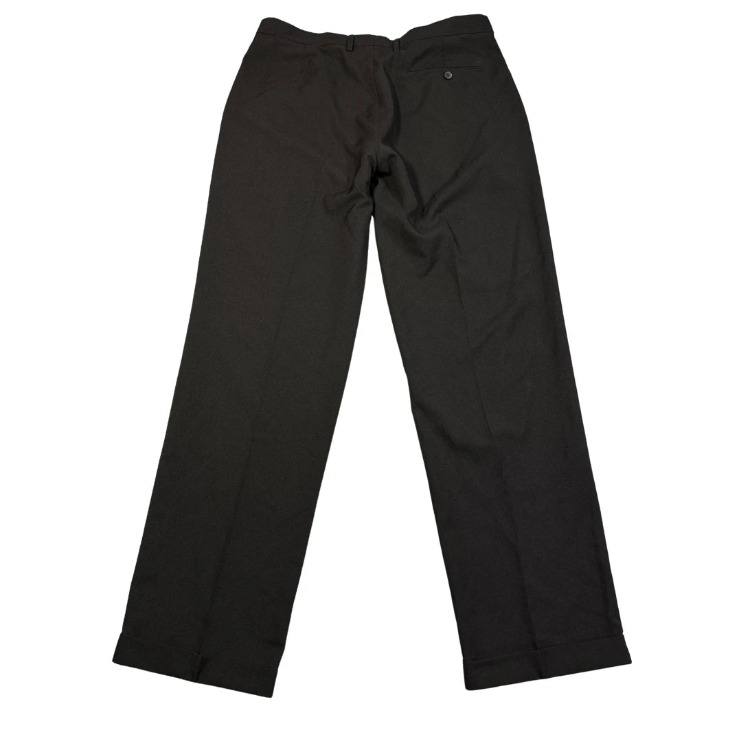 M&S® Black Trousers Regular Fit