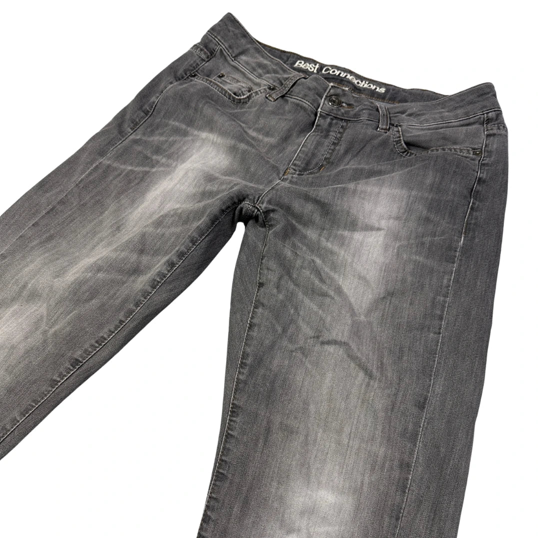 Best Connections® Grey Jeans Washed