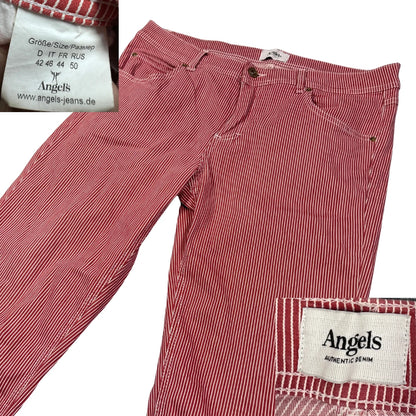 Angels® Red Striped Jeans