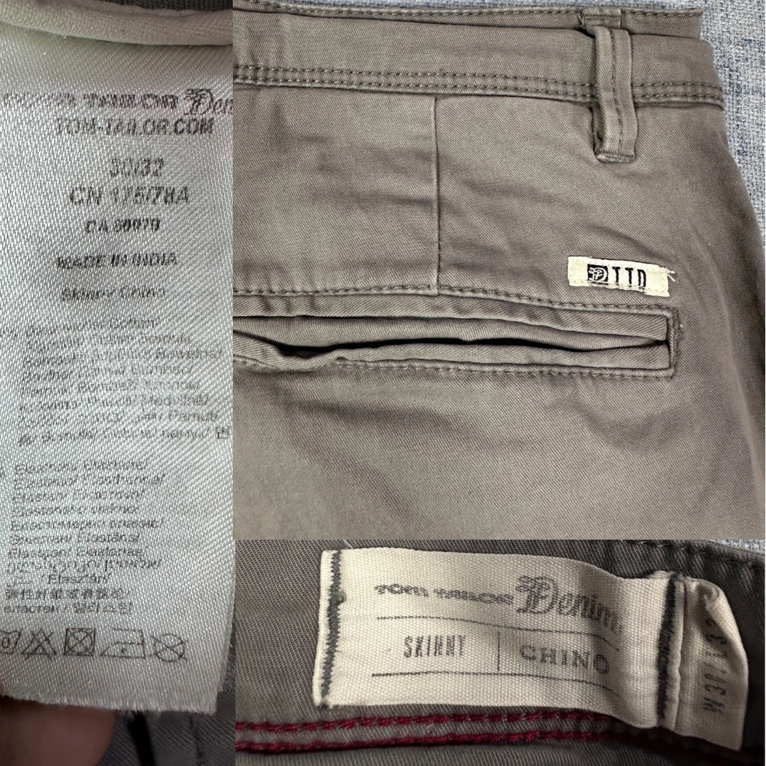 Tom Tailor® Gray Chino Pants