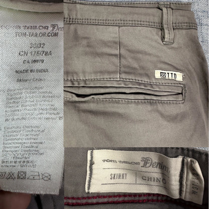 Tom Tailor® Gray Chino Pants