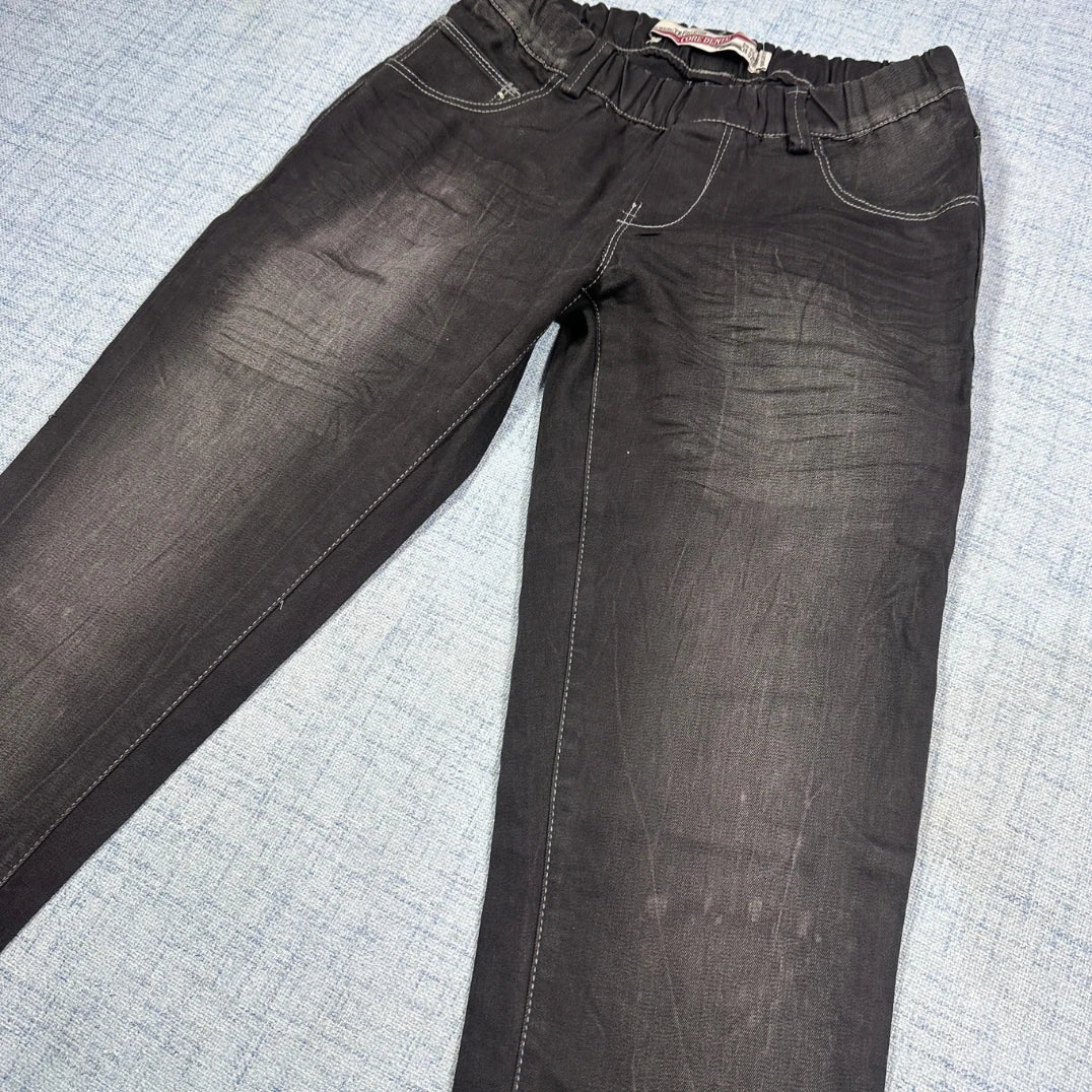 Zara® Black Denim Jeans Straight