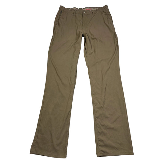 Weatherproof Vintage® Olive Brown Stretch Nylon Pants-34x34