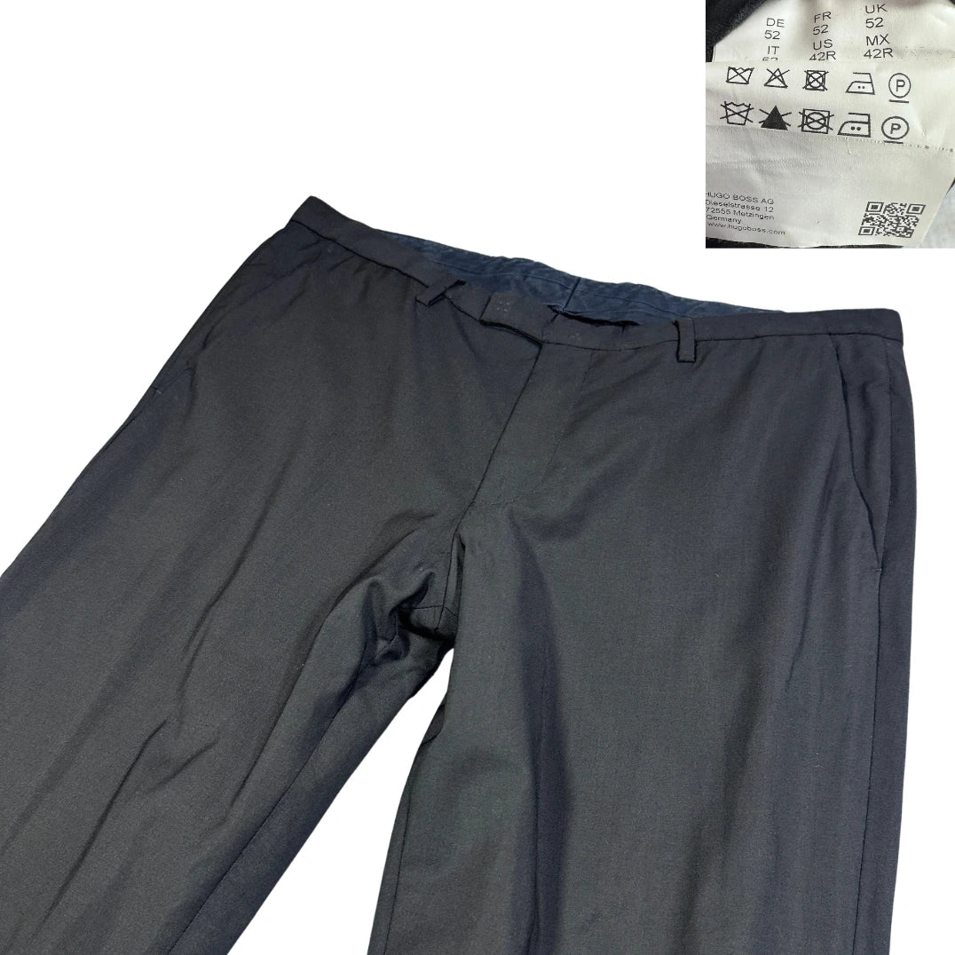 Thrift-and-treasures Black Men's Trousers-EU 52 Hugo Boss