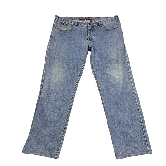 Thrift-and-treasures Blue Men's Leg Jeans-42x32 Jinglers