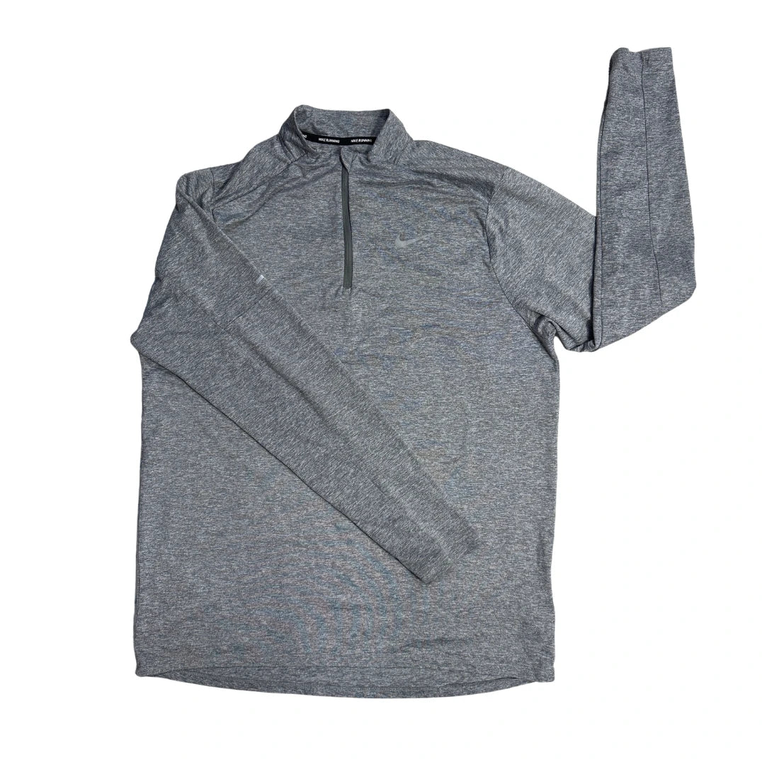 🏃 Nike® Running Heather Quarter Zip Performance Top(L)
