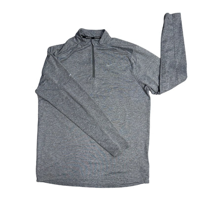 🏃 Nike® Running Heather Quarter Zip Performance Top(L)