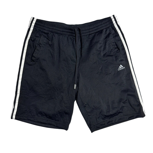 Adidas Black Three-Stripe Athletic Training Shorts 🏃‍♂️