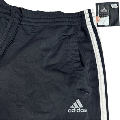 Adidas Black Three-Stripe Athletic Training Shorts 🏃‍♂️