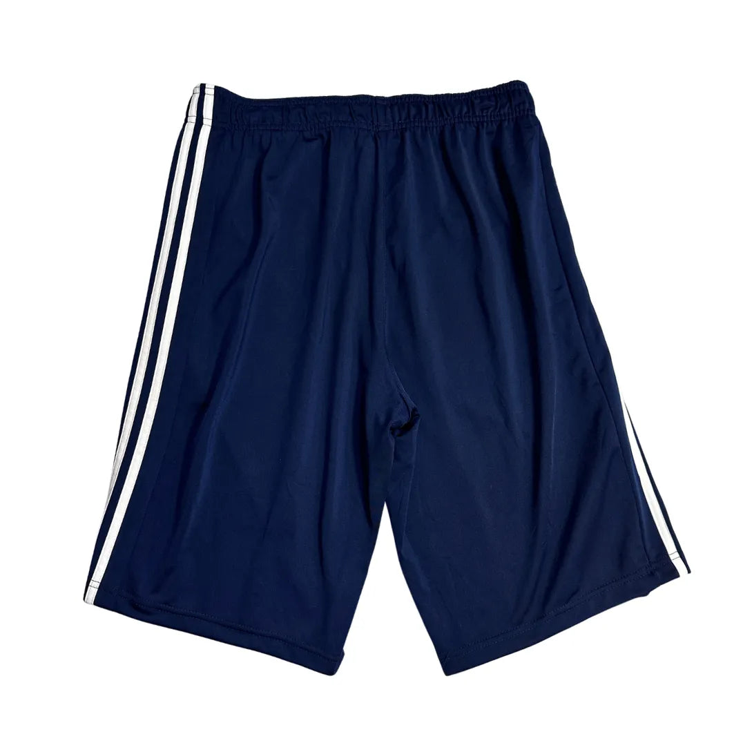 Adidas®  Navy Blue 3-Stripes Athletic Shorts – Classic Sport Fit 🔵