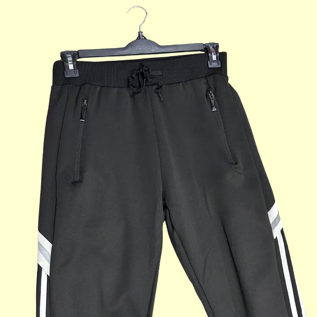 MYL Sport ®Black & Yellow Track Joggers