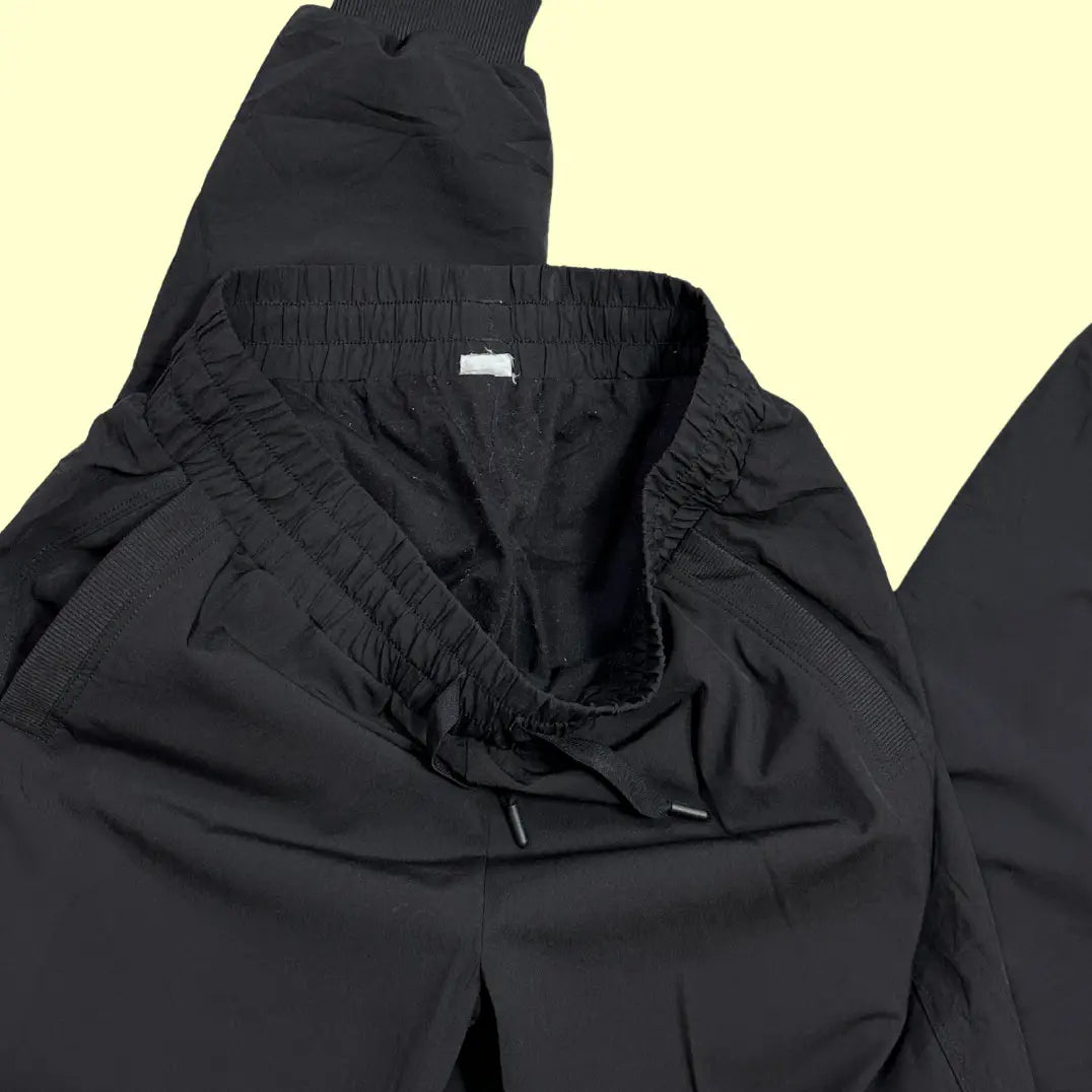 LAYER® Black Performance Track Pants (Unisex)